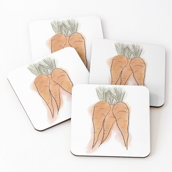Item preview, Watercolor Carrots designed and sold by Corrie Mick.