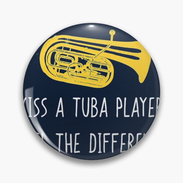 Item preview, Funny Tuba Shirt Kiss A Tuba Marching Band Player designed and sold by Simakai.