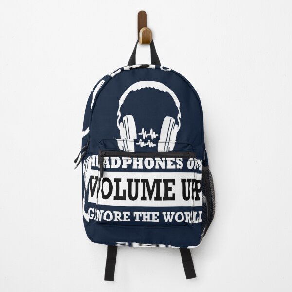 Item preview, Headphones on Volume up ignore the World designed and sold by Simakai.