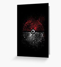Pokeball Greeting Card