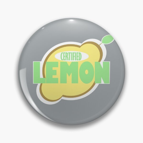 Item preview, Certified Lemon designed and sold by Outside Outerspace.