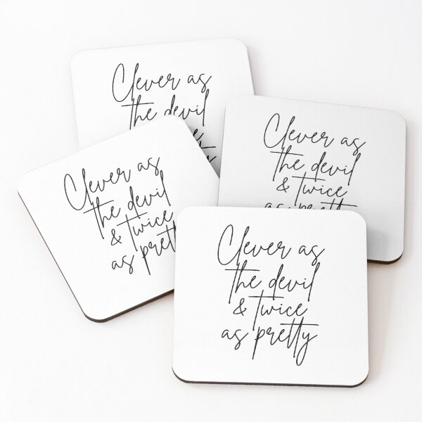 Item preview, Clever as the Devil and Twice as Pretty designed and sold by meaggiemoos.