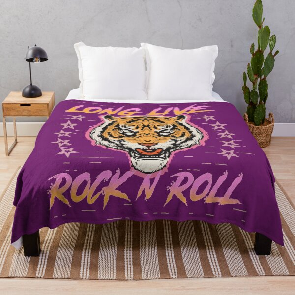 Item preview, Long Live Rock N Roll Tiger designed and sold by LoneCrow.