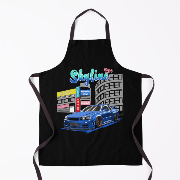 Item preview, Skyline Blue R34 designed and sold by Ryzdesain.