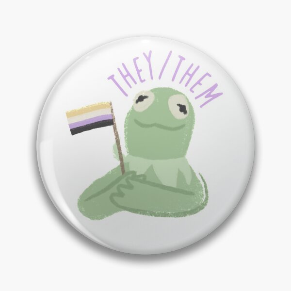 Item preview, They/Them Pronoun Sticker designed and sold by TUIshop.