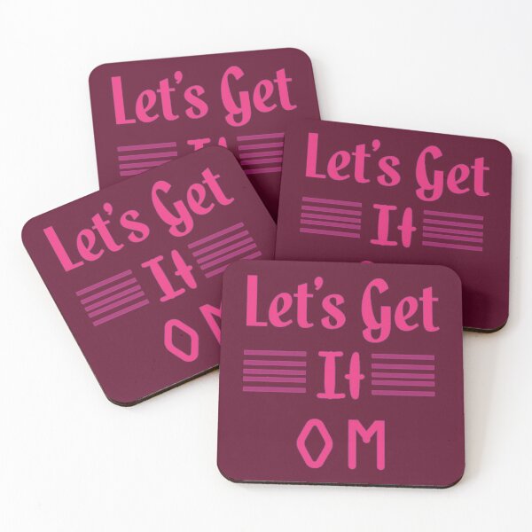Item preview, Let's Get It Om designed and sold by S Cube Design.