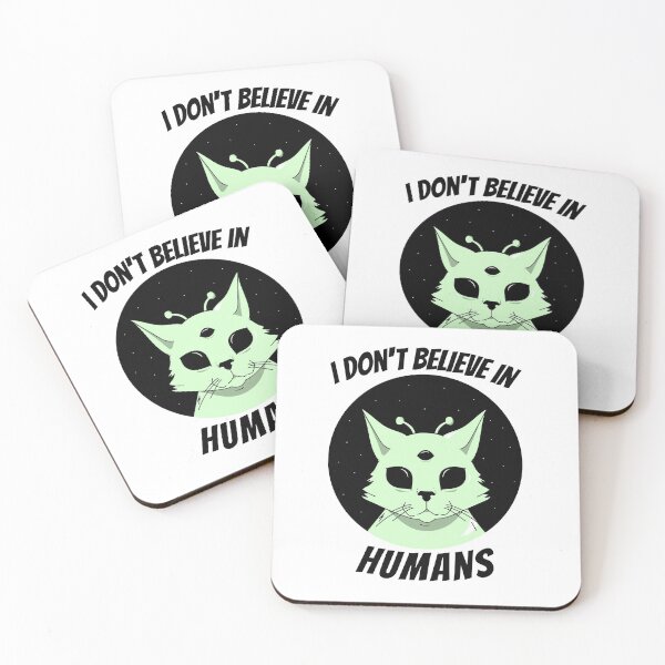 Item preview, I don't believe in humans cat designed and sold by Studioapartment.