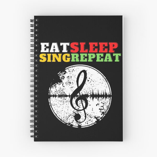 Item preview, Eat Sleep Sing Repeat designed and sold by Yazztees.