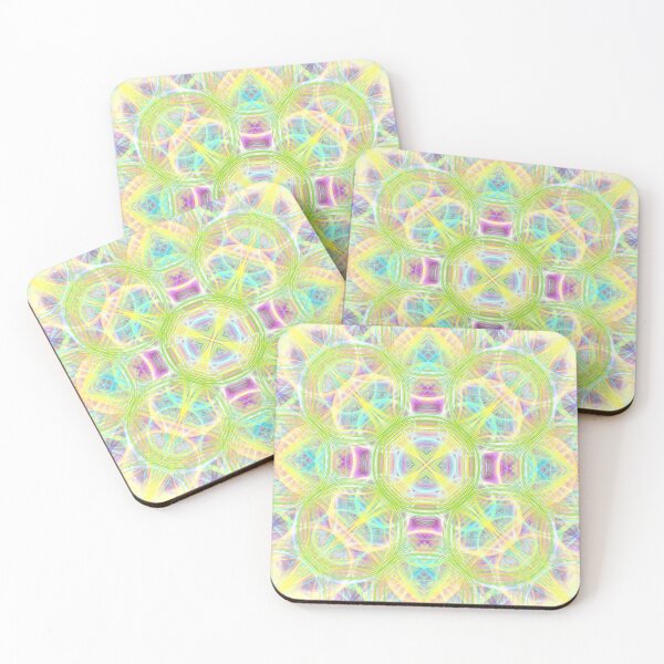 Item preview, Psychedelic rainbow diamond pattern designed and sold by BelAnnGrey.