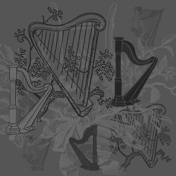 Artwork thumbnail, greyHarp Pattern by Ric1926