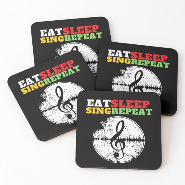 Item preview, Eat Sleep Sing Repeat designed and sold by Yazztees.