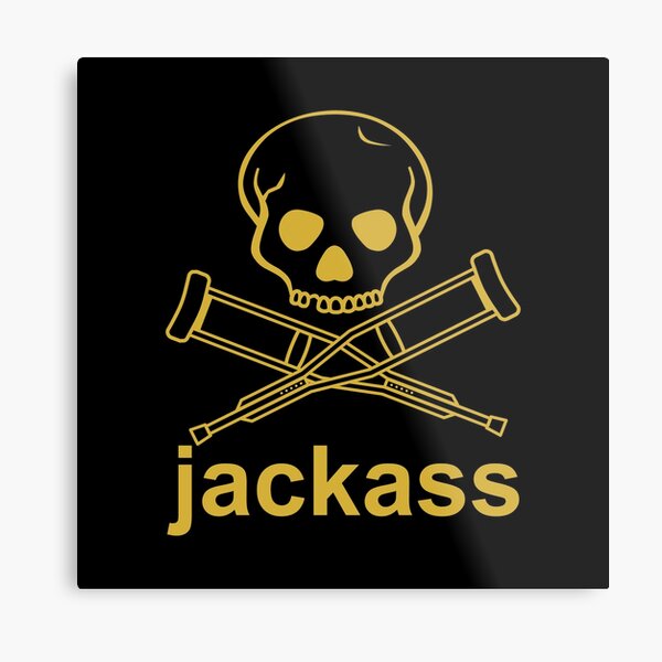 Jackass Metal Prints | Redbubble