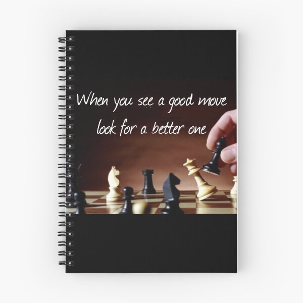 Item preview, Better Moves, Better Life: Chess Inspirational Quote designed and sold by GambitChess.