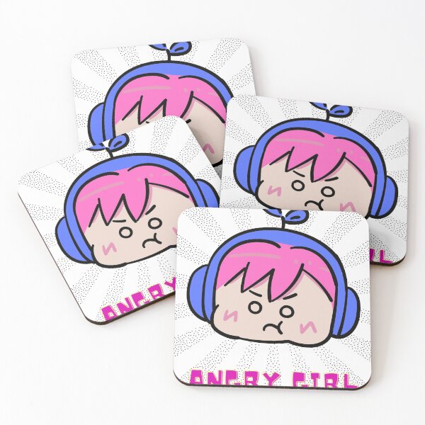 Item preview, angry girl  designed and sold by hanhan2000.