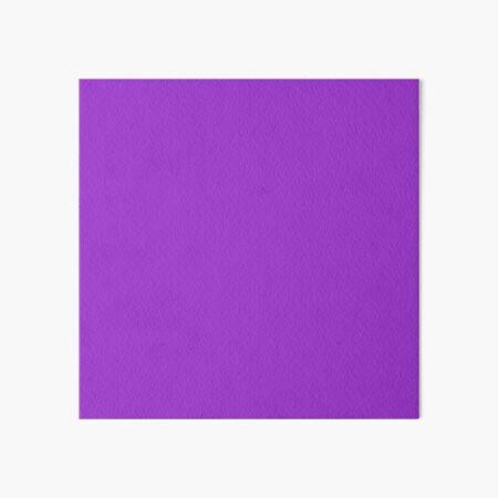 Solid Colour, Electric Purple, Neon purple 2 Art Board Print for Sale by  ozcushions