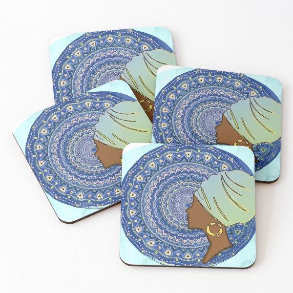 Item preview, Blue mandala queen designed and sold by Inkaput.