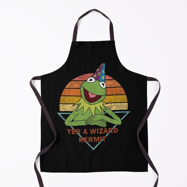 Item preview, Yer A Wizard Kermit designed and sold by ValentinaHramov.