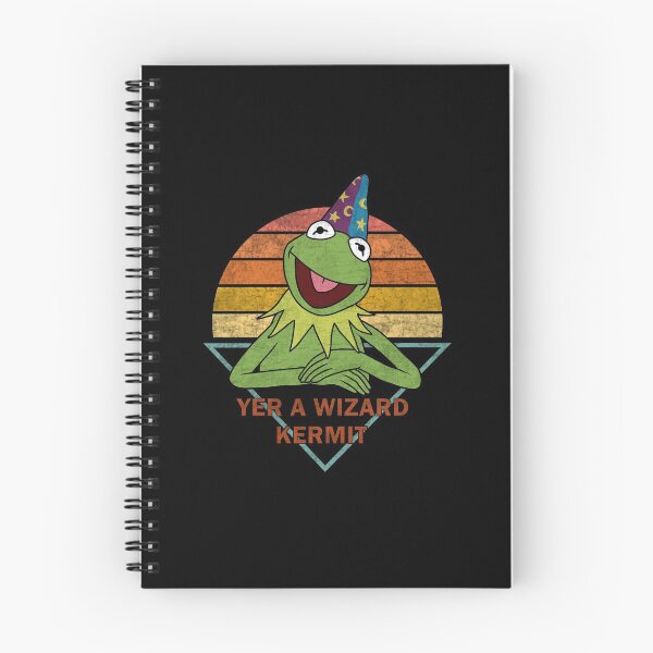 Item preview, Yer A Wizard Kermit designed and sold by ValentinaHramov.