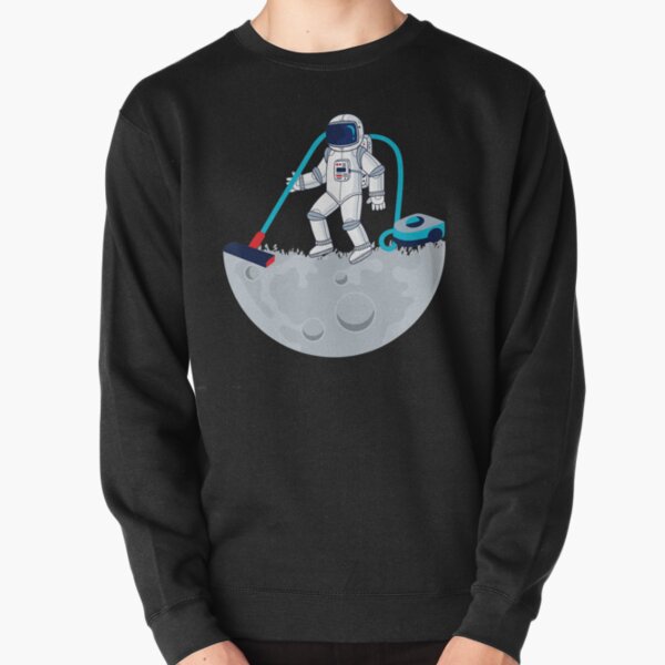 Astronaut cleaning space hoodie fashion