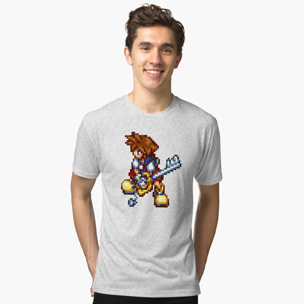 Vista previa del artículo con la obra «Camiseta de tejido mixto», diseñado y vendido por SpriteGuy95.