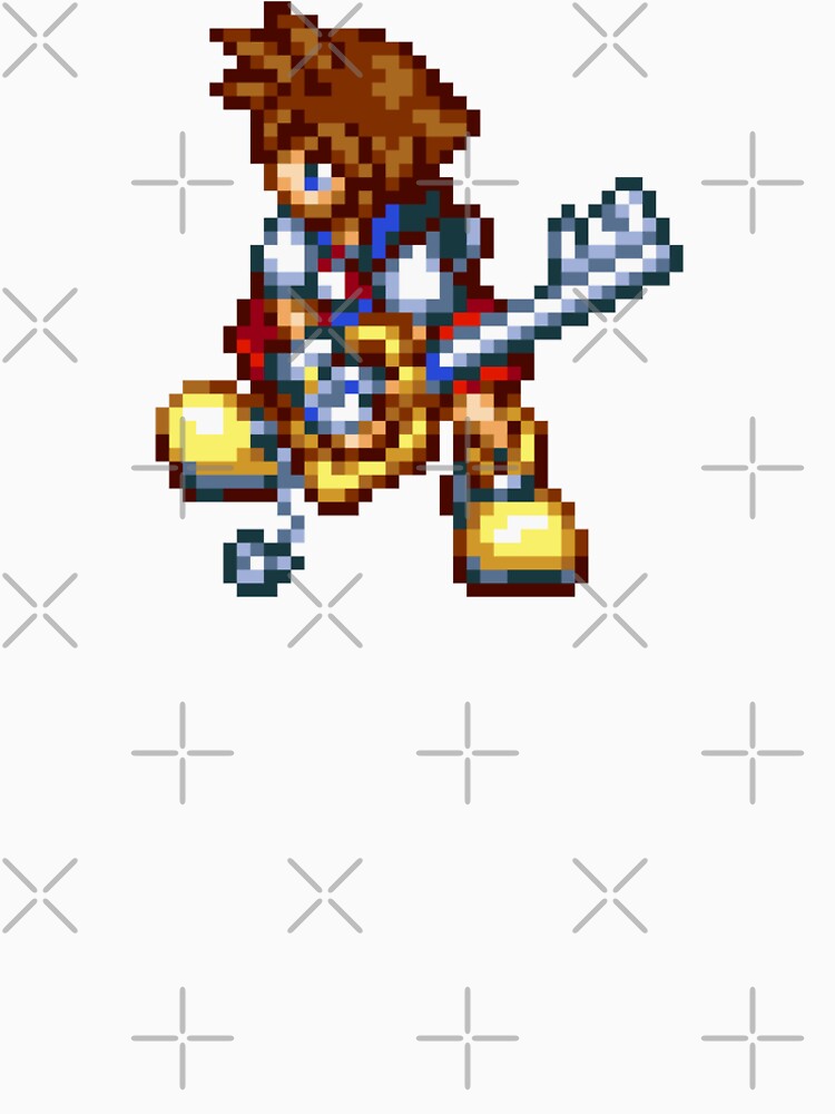 Imagen 6 de 6, Camiseta premium con la obra Luchando contra el Sprite de Sora, diseñada y vendida por SpriteGuy95.