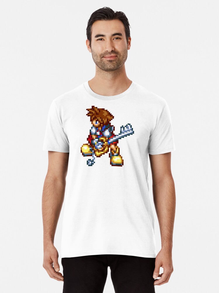 Imagen 1 de 6, Camiseta premium con la obra Luchando contra el Sprite de Sora, diseñada y vendida por SpriteGuy95.