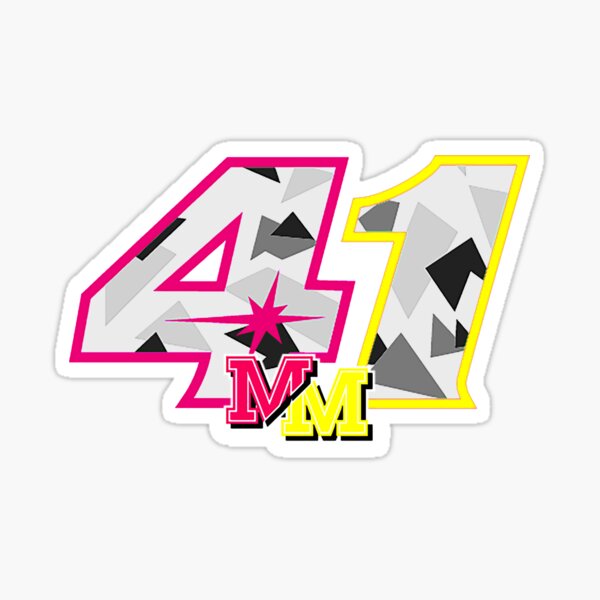 Aleix Espargaro 41 Sticker By Loramir Redbubble