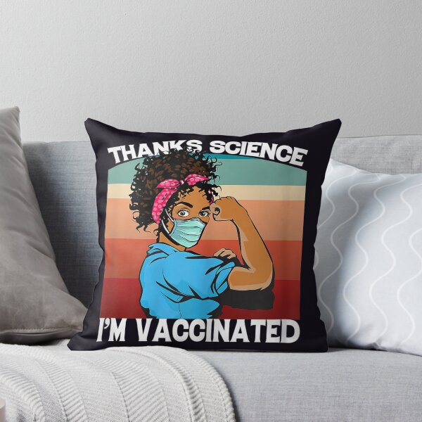 Item preview, Thanks, Science, I'm Vaccinated designed and sold by BRtisticDesigns.