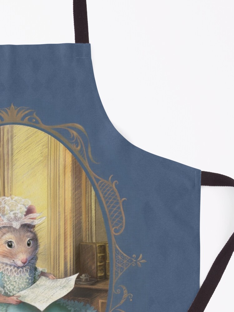 Alternate view of Madame Souris - an elegant mouse Apron