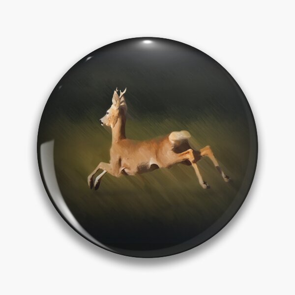 Item preview, Jumping roebuck in the forest. designed and sold by Guardi71.