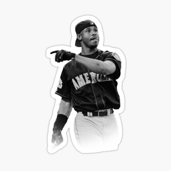 Ken Griffey Jr, Baseball Mens #24 Sticker for Sale by Marzouqi
