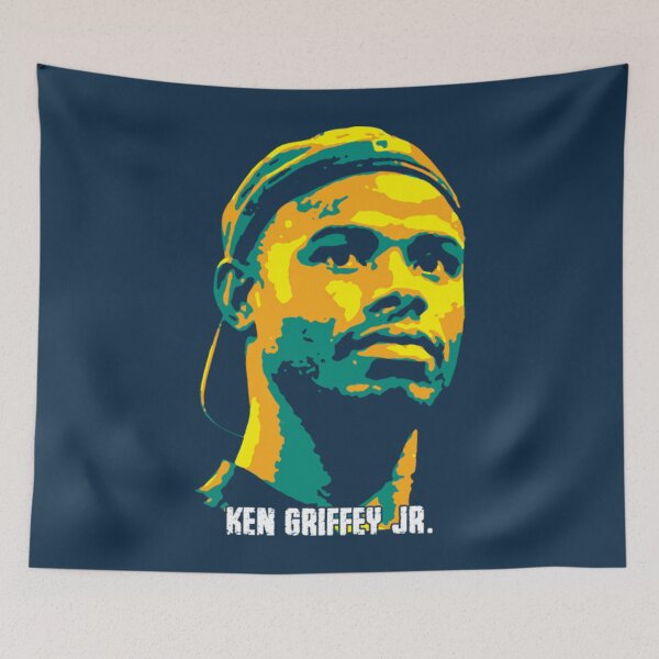 Item preview, Ken Griffey Jr. George Kenneth Griffey Jr. Junior. the Kid. American former professional baseball outfielder. Major League Baseball. MLB. designed and sold by zelayaworks.