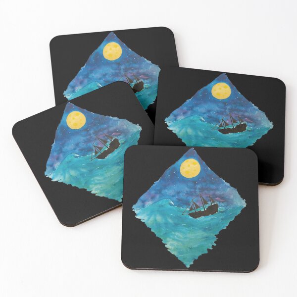 Item preview, Ship at Sea designed and sold by DrawvaNova.