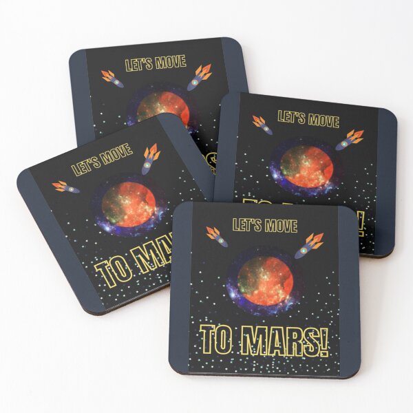 Item preview, Let's move to Mars designed and sold by zelayaworks.