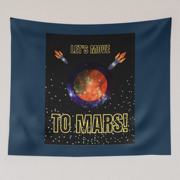 Item preview, Let's move to Mars designed and sold by zelayaworks.