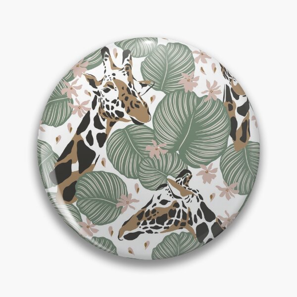 Item preview, African Safari Spotted Giraffe Pattern designed and sold by TheWildFlix.
