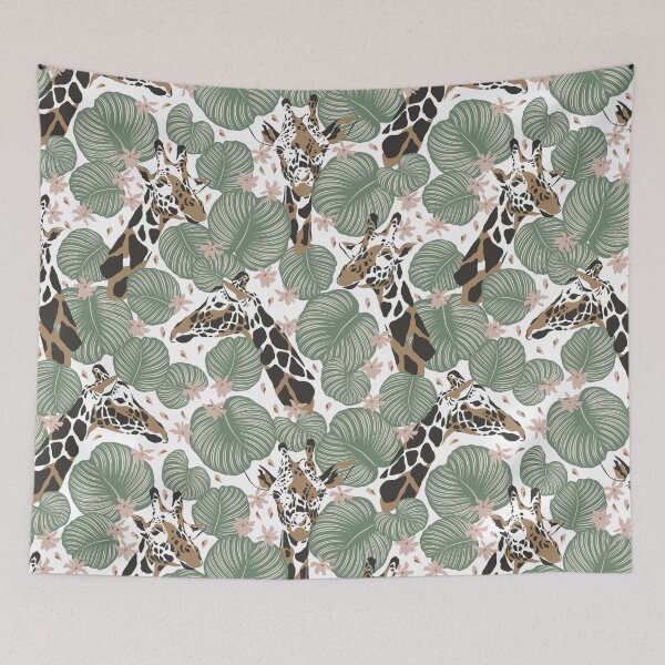 Item preview, African Safari Spotted Giraffe Pattern designed and sold by TheWildFlix.