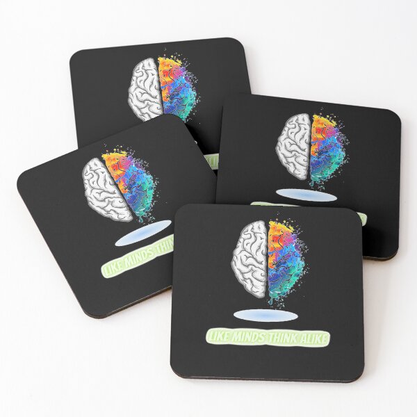 Item preview, like minds think alike designed and sold by Golden-place.