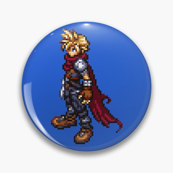 Item preview, Cloud Strife Sprite designed and sold by The Sprite Guy.