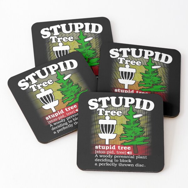 Item preview, Stupid Tree Dictionary - Funny Disc Golf  designed and sold by DiscGolfArts.