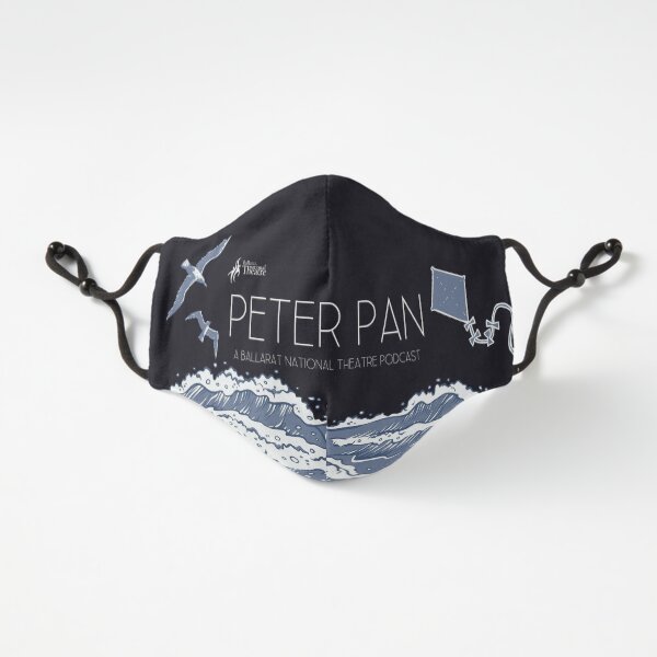 Peter Pan Waves and Gulls for Navy Fitted 3-Layer