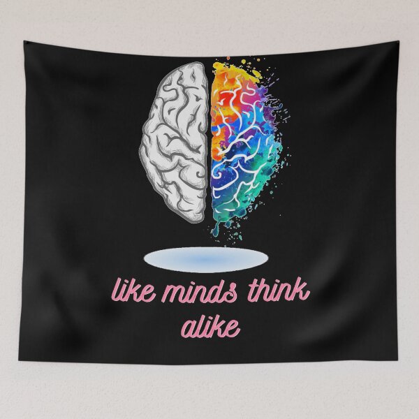 Item preview,  like minds think alike designed and sold by Golden-place.