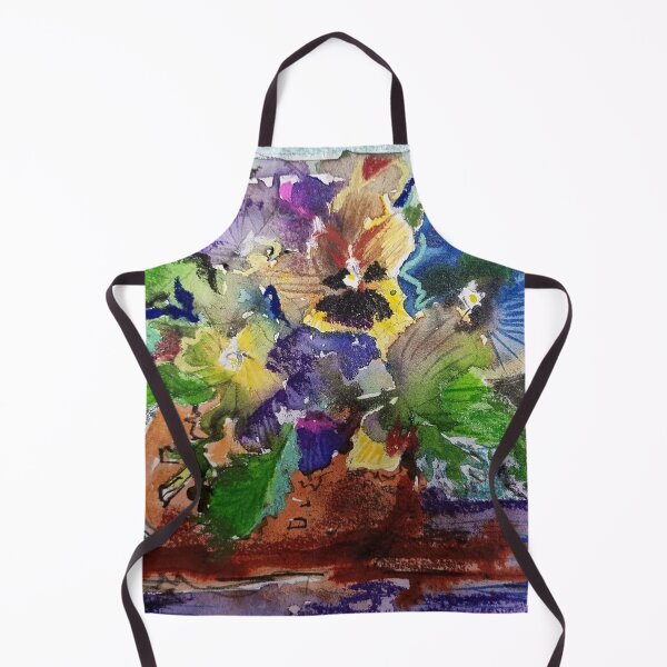 Item preview, Pansies in watercolour designed and sold by Lovenikkisart.