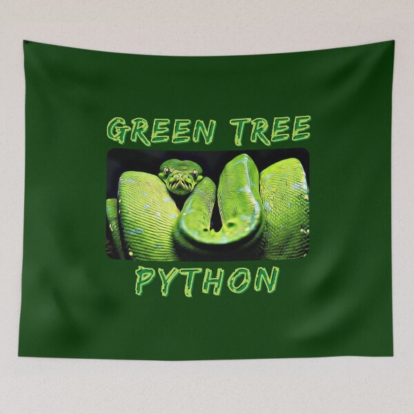 Item preview, Green Tree Python  designed and sold by MojaveTradePost.