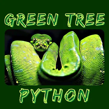 Artwork thumbnail, Green Tree Python by MojaveTradePost