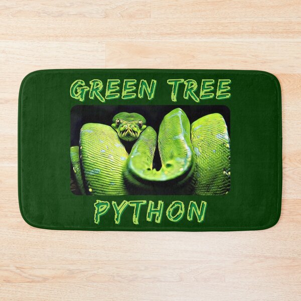 Item preview, Green Tree Python  designed and sold by MojaveTradePost.