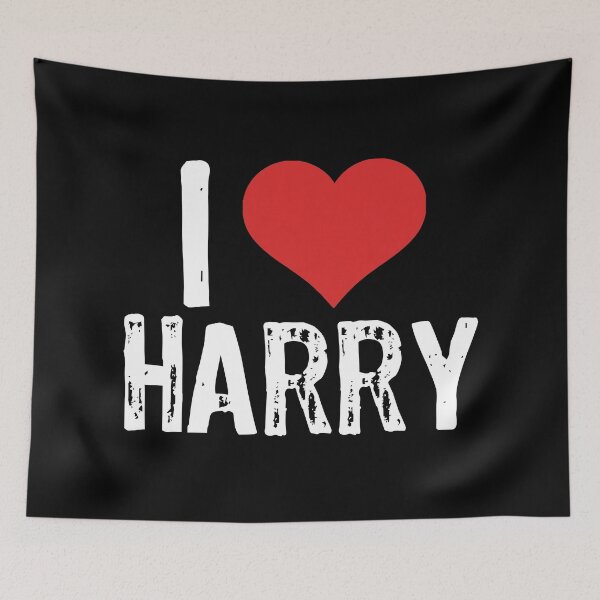 Aperçu de l'œuvre J'aime Harry créée et vendue par The "I Love Everything" Shop.
