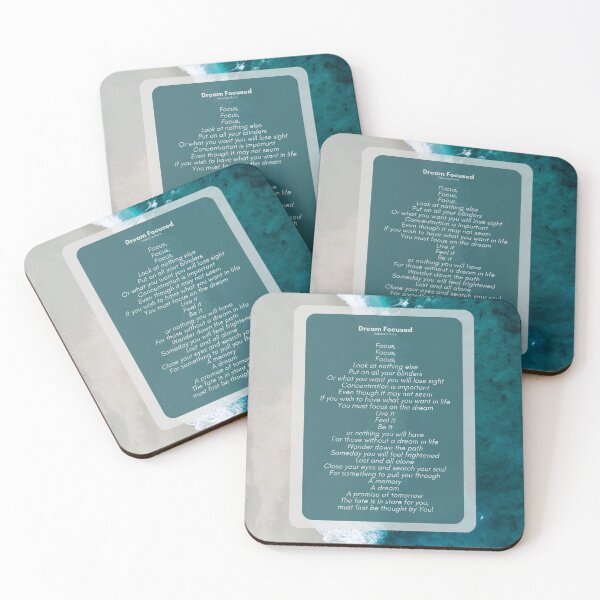 Item preview, Dream Focused Poem designed and sold by IAmWomanstore.