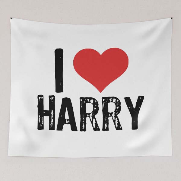 Aperçu de l'œuvre J'aime Harry créée et vendue par The "I Love Everything" Shop.
