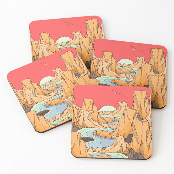 Item preview, Canyon rock river designed and sold by Swadeillustrations.